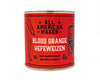 Front view of the Blood Orange Hefeweizen All American Maker Candle