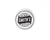Top of Smith's Leather Balm 1oz Can on white background
